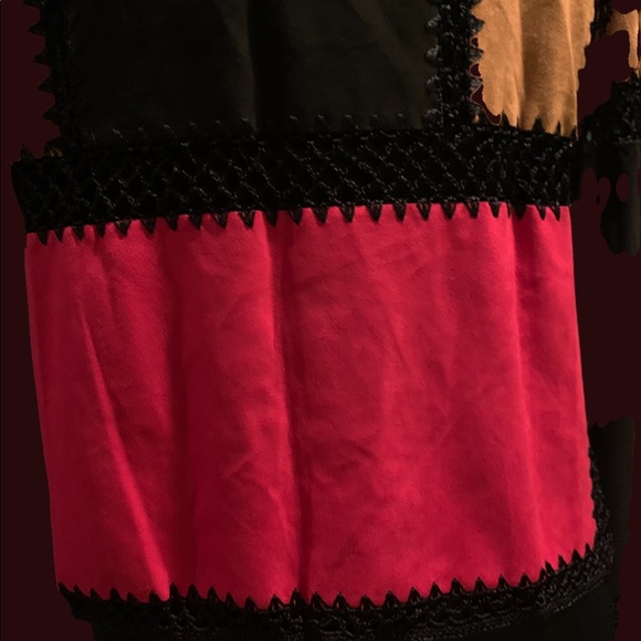 T&W Designs  Faux Suede and Lace Cardigan - Picture 12 of 13